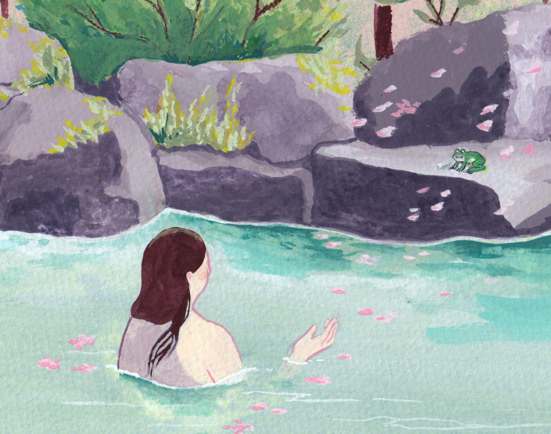 Sakura Blossom Art: A Storytelling Approach